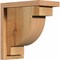 Ekena Millwork Alpine Rough Sawn Corbel w/Backplate, Western Red Cedar, 6"W x 12"D x 12"H COR06X12X12ALP01RWR - alternate 1